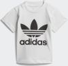 Adidas Trefoil voorschools T Shirts White 100% Katoen online kopen