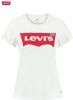 Levi's Het perfecte tee open veld vul Batwing 17369 1926 , Wit, Dames online kopen