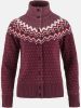 Fj&#xE4, llr&#xE4, ven &#xD6, vik Knit Cardigan Dames Vest Donkerrood online kopen