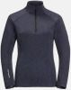 Jack Wolfskin Athletic 1/2 Zip Fleecetrui Dames Donkerblauw online kopen