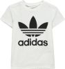 Adidas Trefoil voorschools T Shirts White 100% Katoen online kopen