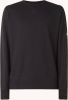 Calvin Klein Sweatshirt ML Monogram Badge Black(Black)[C2Calkj30J314035Bae(L)/3000002722730] , Zwart, Heren online kopen