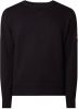 Calvin Klein Sweatshirt ML Monogram Badge Black(Black)[C2Calkj30J314035Bae(L)/3000002722730] , Zwart, Heren online kopen