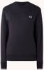 Fred Perry Sweatshirt van het bemanning , Blauw, Heren online kopen