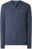 Gant Pullover beige superfine lambswool v neck 86212/227 online kopen