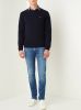 Gant lamswollen trui donkerblauw ronde hals XXX-Large online kopen