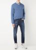 Gant V hals gebreide kleding , Blauw, Heren online kopen