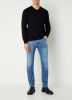 Hugo Boss Pacello L fijngebreide pullover met V hals online kopen