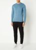 Lyle and Scott Sweater man cotton crew neck jumper kn821v.w825 online kopen