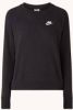 Nike Sportswear Essential Fleecetop met ronde hals voor dames Black Dames online kopen