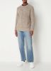 NN07 Jacobo grofgebreide pullover met stretch online kopen