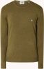 Scotch & Soda Trui met ronde hals Essentials Ecovero viscose blend crewneck pullover online kopen