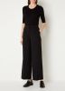 Selected Femme Ribgebreide trui met halflange mouw online kopen