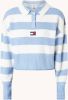 Tommy Hilfiger Oversized trui met polokraag en streepprint online kopen