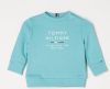 Tommy Hilfiger ! Jongens Sweater -- Turquoise Katoen/polyester online kopen