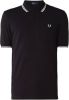 Fred Perry M3600 slim fit polo van piqu&#xE9; katoen met getipte details online kopen