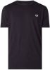 Fred Perry Core Tonal Ringer Short Sleeve T Shirt Heren Blue Heren online kopen