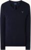 Gant 8010520 Md. Extrafine V hals , Blauw, Heren online kopen