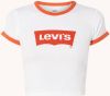 Levi's Het perfecte tee open veld vul Batwing 17369 1926 , Wit, Dames online kopen