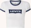 Levi's Het perfecte tee open veld vul Batwing 17369 1926 , Wit, Dames online kopen