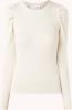 Selected Femme Tops Isla Longsleeve Knit O Neck Sand online kopen