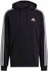 Adidas Hoodie Fleece 3 Stripes Essentials Zwart/Wit online kopen