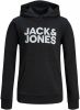 Jack & jones Jack&jones 12152841 Corp Logo Sweater Boy Black online kopen