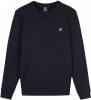 Lyle and Scott Maglione uomo crew neck cotton merino jumper kn400vc.z27 online kopen