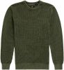 Superdry Academy dyed texture crew washed dark olive green(m6110037a 3rc ) online kopen