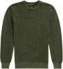 Superdry Academy dyed texture crew washed dark olive green(m6110037a 3rc ) online kopen