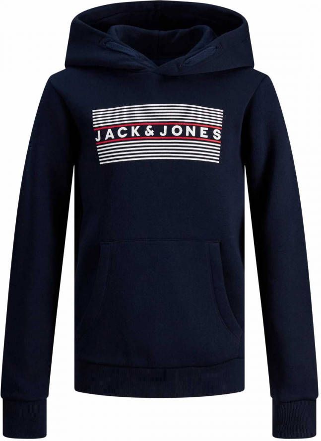Jack & jones ! Jongens Trui -- Donkerblauw Katoen/polyester online kopen