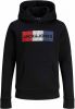 Jack & jones Jack&jones 12152841 Corp Logo Sweater Boy Black online kopen