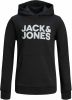 Jack & jones Jack&jones 12152841 Corp Logo Sweater Boy Black online kopen