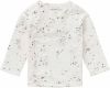 Noppies baby longsleeve Lyoni met biologisch katoen wit/antraciet online kopen