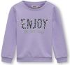 Only ! Meisjes Sweater -- Paars Katoen/polyester online kopen