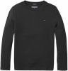 Tommy Hilfiger ! Jongens Shirt Korte Mouw Maat 164 Zwart Katoen online kopen