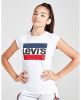 Levis Girls' Sportswear Logo T Shirt Junior White/Red/Navy Kind online kopen
