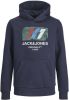 Jack & jones ! Jongens Trui -- Donkerblauw Katoen/polyester/viscose online kopen