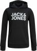 Jack & jones Jack&jones 12152841 Corp Logo Sweater Boy Black online kopen