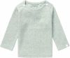 Noppies baby gemêleerde ribgebreide longsleeve Natal met biologisch katoen beige melange online kopen
