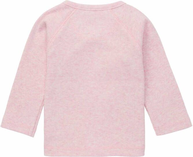 Noppies ! Unisex Shirt Lange Mouw -- Roze Katoen/polyester/elasthan online kopen