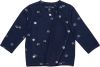 Noppies baby longsleeve Basic Collection met all over print en overslag detail donkerblauw online kopen