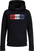 Jack & jones Jack&jones 12152841 Corp Logo Sweater Boy Black online kopen