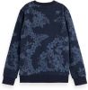 Scotch & Soda sweater met all over print blauw online kopen