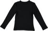 Vingino ! Meisjes Shirt Lange Mouw Maat 116 Zwart Katoen/elasthan online kopen