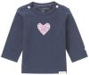 Noppies ! Meisjes Shirt Lange Mouw Maat 44 Donkerblauw Katoen/elasthan online kopen