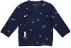 Noppies baby longsleeve Basic Collection met all over print en overslag detail donkerblauw online kopen