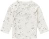 Noppies baby longsleeve Lyoni met biologisch katoen wit/antraciet online kopen