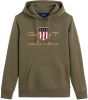 Gant Sweatshirt Archive Shield Sweat Hoodie met mooi logoborduursel voor online kopen