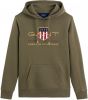 Gant Sweatshirt Archive Shield Sweat Hoodie met mooi logoborduursel voor online kopen